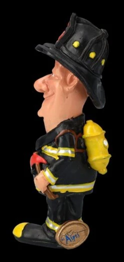 Funny Job Figur Klein - Feuerwehrmann -Figurenmodell Geschäft 2D FS24101 Funny Job Figur klein Feuerwehrmann 2 1280x1280