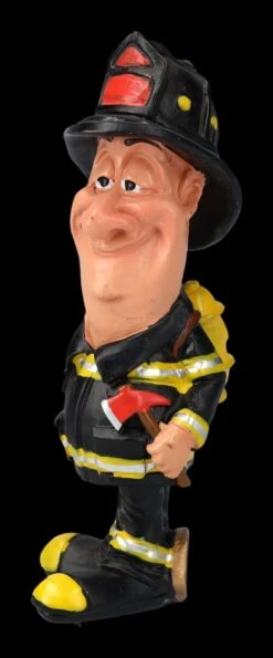 Funny Job Figur Klein - Feuerwehrmann -Figurenmodell Geschäft 2D FS24101 Funny Job Figur klein Feuerwehrmann 6 1280x1280