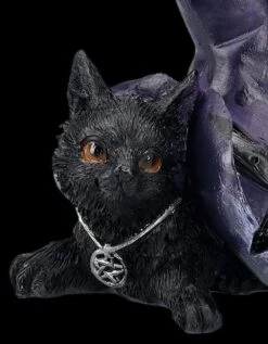 Katzen Figur Mit Hexenhut - Piper -Figurenmodell Geschäft 2D FS24123 Katzen Figur mit Hexenhut Piper 8 1280x1280