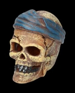 Aquarium Figur - Totenkopf Pirat Mit Tuch -Figurenmodell Geschäft 2D FS24149 Aquarium FigurPriat mit Tuch 6 1280x1280