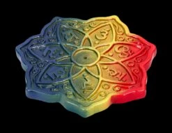 Räucherhalter - Meditation Regenbogenfarben -Figurenmodell Geschäft 2D FS24265 Raucherhalter Meditation regenbogenfarben 3 1280x1280