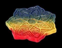 Räucherhalter - Meditation Regenbogenfarben -Figurenmodell Geschäft 2D FS24265 Raucherhalter Meditation regenbogenfarben 4 1280x1280