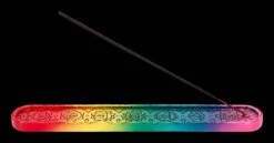 Räucherhalter - Chakra Regenbogenfarben -Figurenmodell Geschäft 2D FS24266 Raucherhalter Chakra regenbogenfarben 3 1280x1280
