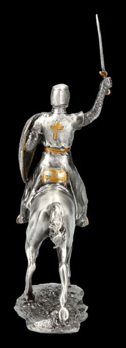 Zinn Figur - Ritter Mit Pferd Und Schwert -Figurenmodell Geschäft 2D FS24352 Zinn Figur Ritter mit Pferd und Schwert 2 1280x1280