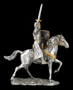 Zinn Figur - Ritter Mit Pferd Und Schwert -Figurenmodell Geschäft 2D FS24352 Zinn Figur Ritter mit Pferd und Schwert 3 1280x1280