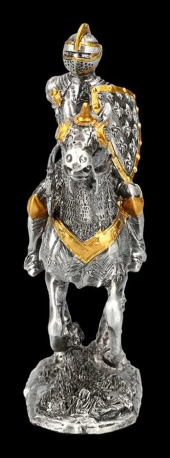 Zinn Figur - Ritter Mit Pferd Und Streitaxt -Figurenmodell Geschäft 2D FS24355 Zinn Figur Ritter mit Pferd und Streitaxt 2 1280x1280