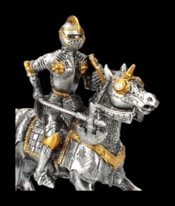 Zinn Figur - Ritter Mit Pferd Und Streitaxt -Figurenmodell Geschäft 2D FS24355 Zinn Figur Ritter mit Pferd und Streitaxt 7 1280x1280