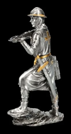 Zinn Figur - Kreuzritter Mit Armbrust -Figurenmodell Geschäft 2D FS24357 Zinn Figur Kreuzritter mit Armbrust 6 1280x1280