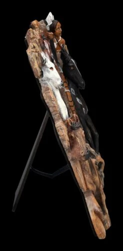 Bilderrahmen Western Mit Pferden -Figurenmodell Geschäft 2D FS24386 Bilderrahmen Western mit Pferden 5 1280x1280