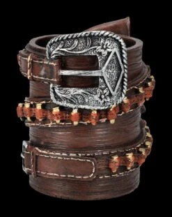 Stiftebecher Western - Cowboy Gürtel -Figurenmodell Geschäft 2D FS24388 Stiftebecher Western Cowboy Gurtel 3 1280x1280