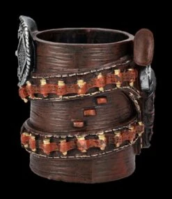 Stiftebecher Western - Cowboy Gürtel -Figurenmodell Geschäft 2D FS24388 Stiftebecher Western Cowboy Gurtel 4 1280x1280