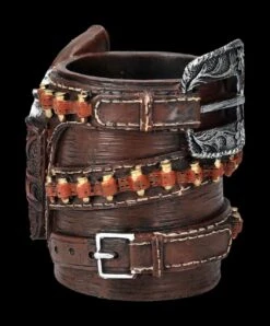 Stiftebecher Western - Cowboy Gürtel -Figurenmodell Geschäft 2D FS24388 Stiftebecher Western Cowboy Gurtel 7 1280x1280