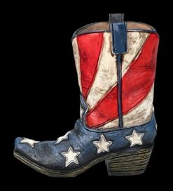 Stiftebecher Western - Cowboy Stiefel USA -Figurenmodell Geschäft 2D FS24389 Stiftebecher Western Cowboy Stiefel USA 1 1280x1280