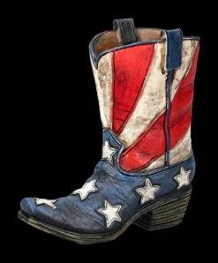 Stiftebecher Western - Cowboy Stiefel USA -Figurenmodell Geschäft 2D FS24389 Stiftebecher Western Cowboy Stiefel USA 5 1280x1280