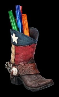 Stiftebecher Western - Cowboy Stiefel Texas -Figurenmodell Geschäft 2D FS24390 Stiftebecher Western Cowboy Stiefel Texas 8vJGfvbkyoTrLb 1280x1280