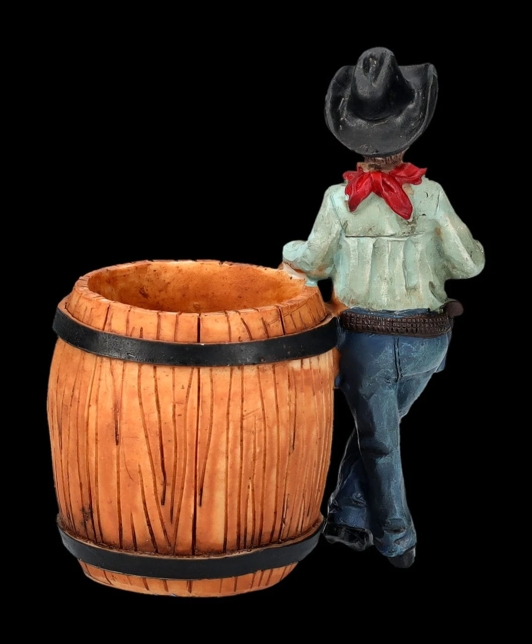 Stiftebecher Western Mit Cowboy Figur 6 Stiftebecher Western Mit Cowboy Figur – Bild 4