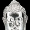 Buddha Kopf Dekofigur Silber 2 Buddha Kopf Dekofigur Silber -Figurenmodell Geschäft 2D FS24399 Buddha Kopf Dekofigur in Antik Silber Farben 3 1280x1280