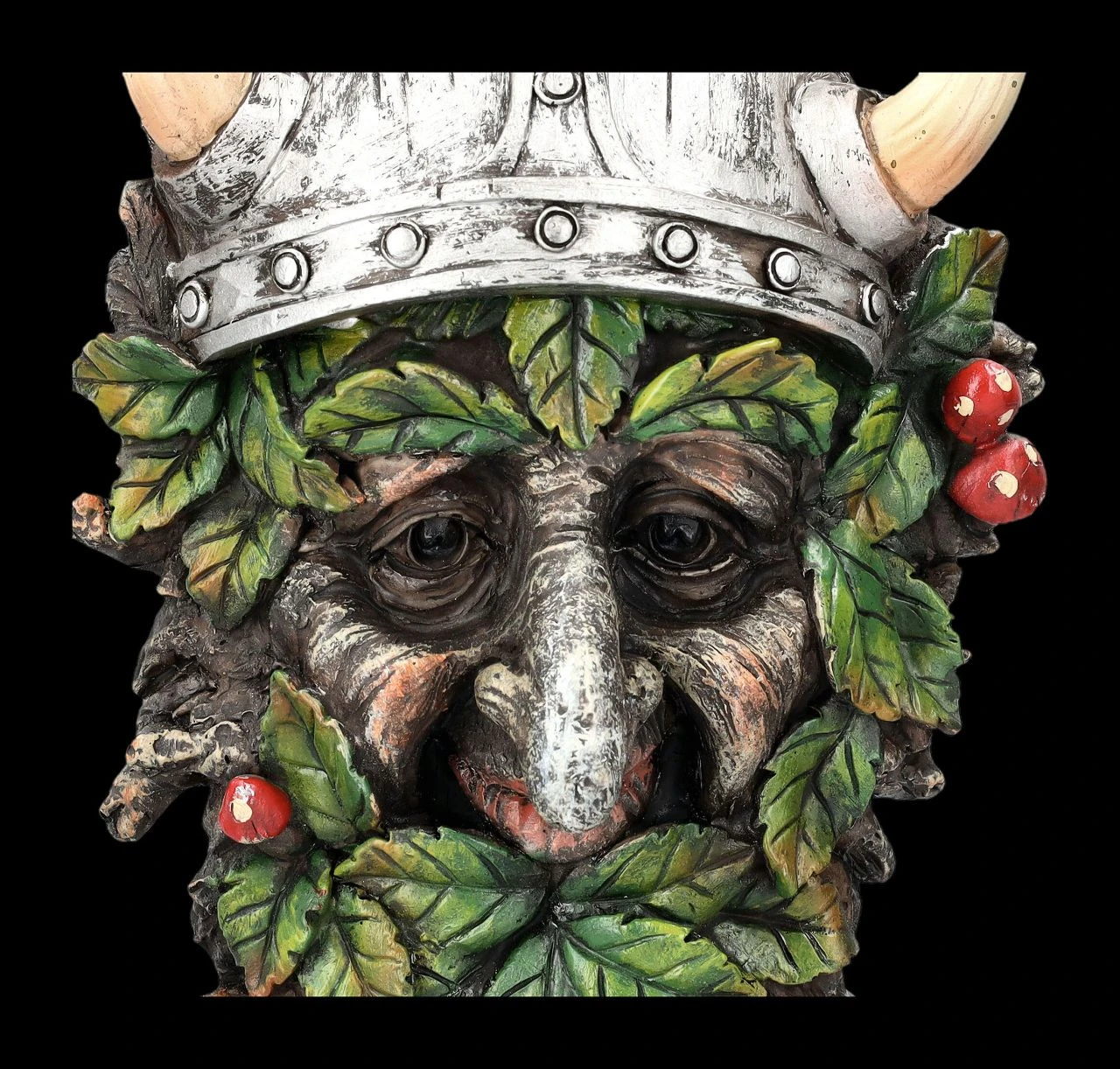 Wandrelief Greenman - Pan Enorki 9 Wandrelief Greenman - Pan Enorki – Bild 7