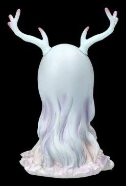 Kleine Feen Figur Mit Geweih Und Kuscheltier -Figurenmodell Geschäft 2D FS24416 Kleine Fee mit Geweih und Kuscheltier 3 1280x1280