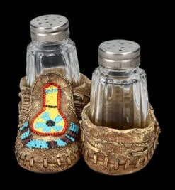 Salz Und Pfefferstreuer - Indianische Mokassins -Figurenmodell Geschäft 2D FS24435 Salz und Pfefferstreuer Indianische Mokassins 4 1280x1280