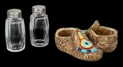 Salz Und Pfefferstreuer - Indianische Mokassins -Figurenmodell Geschäft 2D FS24435 Salz und Pfefferstreuer Indianische Mokassins 9 1280x1280