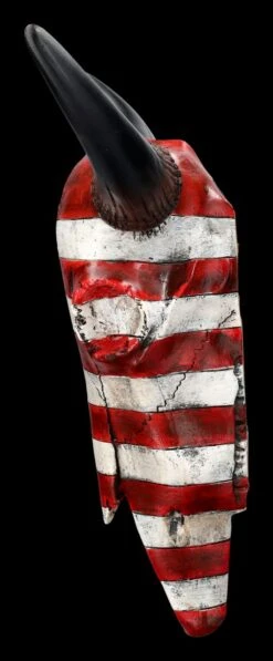 Wanddeko - Totenkopf Rind US Flagge 11 Wanddeko - Totenkopf Rind US Flagge -Figurenmodell Geschäft 2D FS24440 Wanddeko Totenkopf Rind US Flagge 3 1280x1280