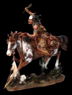 Indianer Figur - Reitend Mit Tomahawk Groß 10 Indianer Figur - Reitend Mit Tomahawk Groß -Figurenmodell Geschäft 2D FS24445 Indianer Figur Reitend mit Tomahawk gross 6 1280x1280