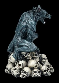 Werwolf Figur Auf Totenkopf Berg - Moon Shadow -Figurenmodell Geschäft 2D FS24472 Werwolf Figur auf Totenkopf Berg Moon Shadow 5 1280x1280