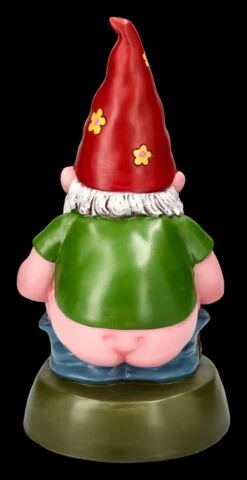 Gartenzwerg Figur - Hippie Lässt Hosen Runter -Figurenmodell Geschäft 2D FS24477 Gartenzwerg Figur Hippie lasst Hosen runter 3 1280x1280