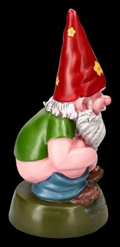 Gartenzwerg Figur - Hippie Lässt Hosen Runter -Figurenmodell Geschäft 2D FS24477 Gartenzwerg Figur Hippie lasst Hosen runter 4 1280x1280