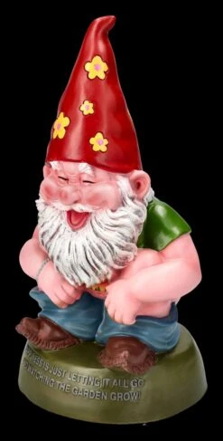 Gartenzwerg Figur - Hippie Lässt Hosen Runter -Figurenmodell Geschäft 2D FS24477 Gartenzwerg Figur Hippie lasst Hosen runter 6 1280x1280