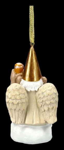 Christbaumschmuck - Gartenzwerg Engel Mit Bier -Figurenmodell Geschäft 2D FS24481 Christbaumschmuck Gartenzwerg Engel mit Bier 3 1280x1280