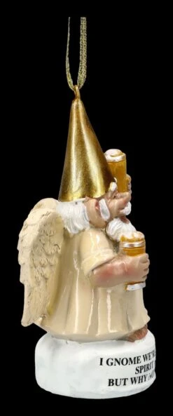 Christbaumschmuck - Gartenzwerg Engel Prost -Figurenmodell Geschäft 2D FS24484 Christbaumschmuck Gartenzwerg ENgel Prost 5 1280x1280