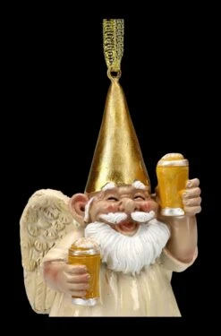 Christbaumschmuck - Gartenzwerg Engel Prost -Figurenmodell Geschäft 2D FS24484 Christbaumschmuck Gartenzwerg ENgel Prost 8 1280x1280