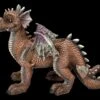 Drachen Figur Orange Mit Schale -Figurenmodell Geschäft 2D FS24509 Drachen Figur Orange mit Schale 2 1280x1280