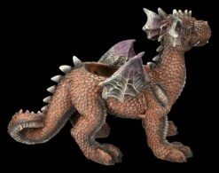 Drachen Figur Orange Mit Schale -Figurenmodell Geschäft 2D FS24509 Drachen Figur Orange mit Schale 4 1280x1280