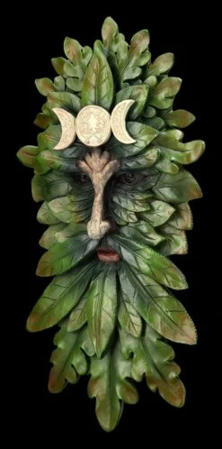 Wandrelief - Greenman Keltischer Gott -Figurenmodell Geschäft 2D FS24515 Wandrelief Greenman Keltischer Gott 16 1280x1280