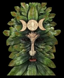 Wandrelief - Greenman Keltischer Gott -Figurenmodell Geschäft 2D FS24515 Wandrelief Greenman Keltischer Gott 22 1280x1280