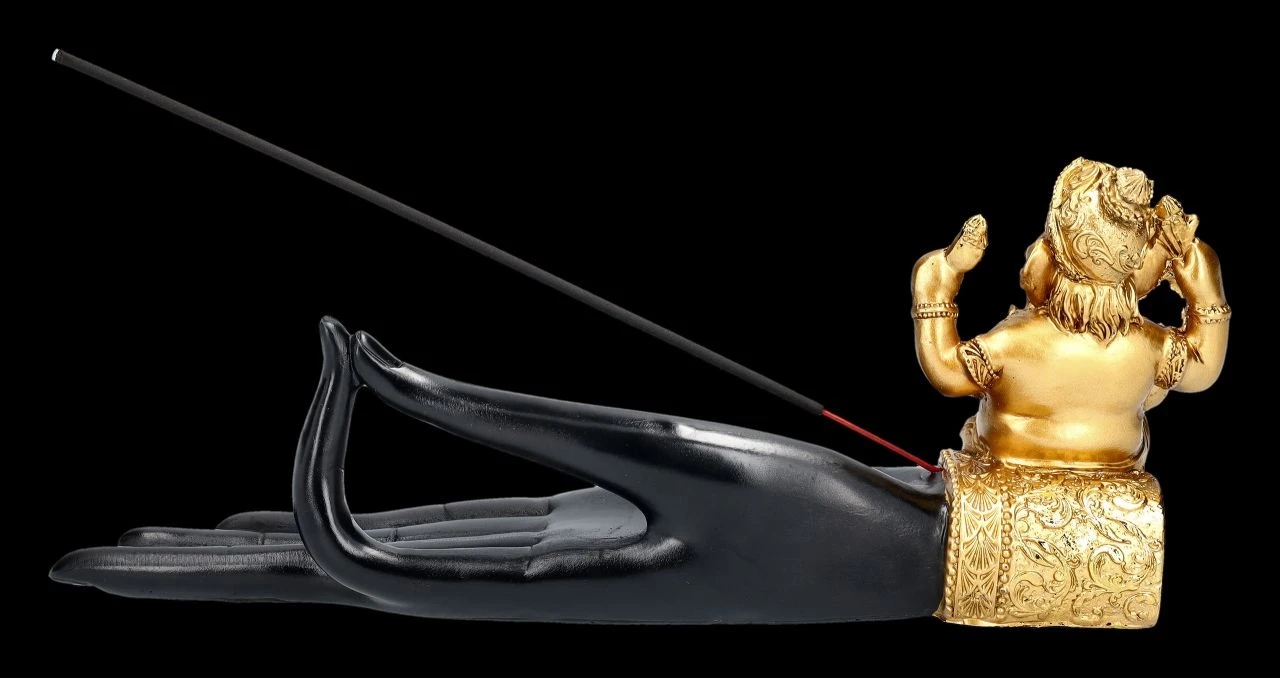 Räucherhalter - Ganesha Figur Auf Hand 7 Räucherhalter - Ganesha Figur Auf Hand – Bild 5