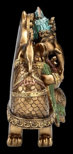 Ganesha Figur Auf Pfauen Thron -Figurenmodell Geschäft 2D FS24534 Ganesha Figur auf Pfauen Thron 4 1280x1280