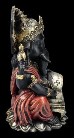 Ganesha Figur Schreibt In Buch -Figurenmodell Geschäft 2D FS24538 Ganesha Figur schreibt Buch 4 1280x1280
