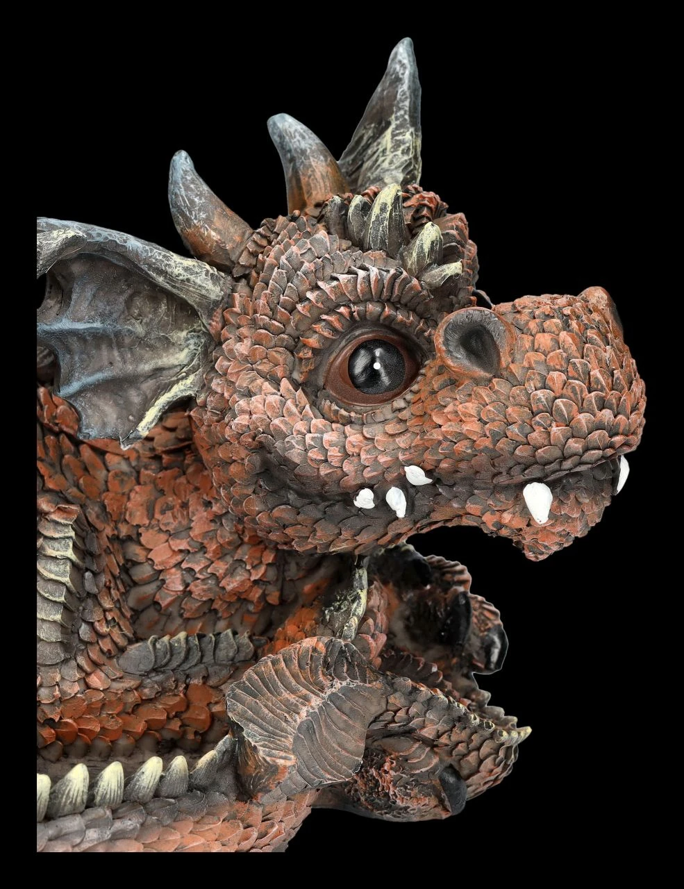Drachen Figur Liegend Mit Schale 10 Drachen Figur Liegend Mit Schale – Bild 8