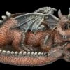 Drachen Figur Liegend Mit Schale -Figurenmodell Geschäft 2D FS24545 Drachen Figur liegend mit Schale 3 1280x1280