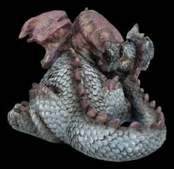 Drachen Figur Liegend Blau -Figurenmodell Geschäft 2D FS24547 Drachen Figur liegend blau 4 1280x1280