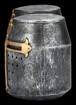 Spardose - Kreuzritterhelm 2er Set -Figurenmodell Geschäft 2D FS24579 Spardose Kreuzritter Helm 2er Set 2 1280x1280