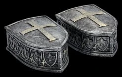 Schatulle - Kreuzritter Schild 2er Set