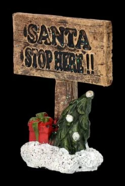 Elfen Und Pixie Schild - Santa Stop Here -Figurenmodell Geschäft 2D FS24614 Elfen und Pixie Schild Santas Workshop 9BVfzNCXUG6Rw4 1280x1280