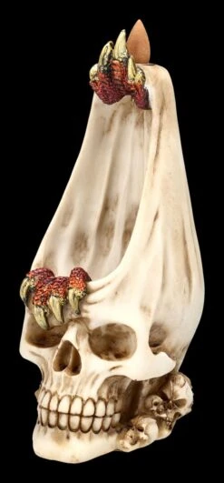 Rückfluss Räucherhalter Totenkopf - Dragon Within -Figurenmodell Geschäft 2D FS24684 Ruckfluss Raucherhalter Totenkopf Dragon Within 6 1280x1280