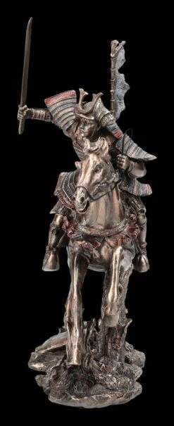 Samurai Figur - Reitender Krieger Mit Schwert -Figurenmodell Geschäft 2D FS24687 Samurai Figur REitender Krieger mit Schwert 2 1280x1280