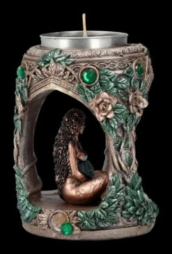 NEMESIS NOW Teelichthalter - Mutter Erde Gaia -Figurenmodell Geschäft 2D FS24706 Teelichthalter Mutter ERde GAia 7 1280x1280